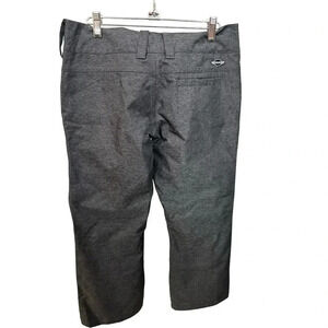 Sims Snowboarding Women's Gray Straight Leg Adjustable Waist Pant Size XS